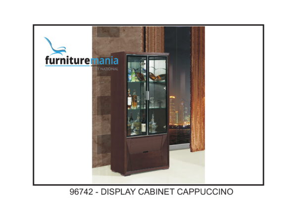 Display Cabinet Cappuccino-96742