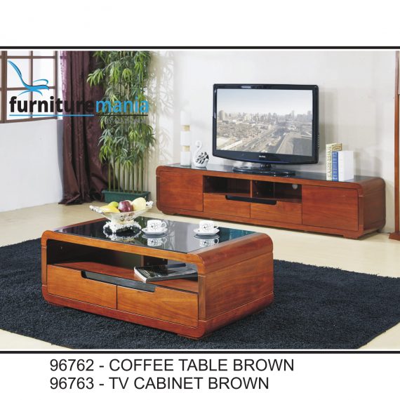 Coffee Table/TV Cabinet Brown-96762/96763