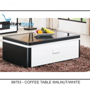 Coffee Table Walnut/White-99753